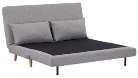 Szürke kinyitható kanapé 140 cm Marlow – House Nordic
