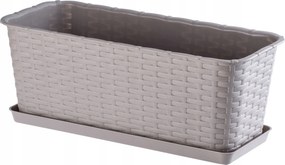 Erkélydoboz 40cm Virágtartó Állvány Erkély Virágágyás