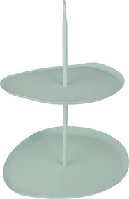 SIDELINE emeletes tálaló 2 részes 25cm , menta