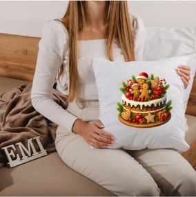 EMI Cake karácsonyi díszpárna 40x40 cm