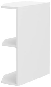 Alsó konyhaszekrény Lucid 30 D ZAK BB (fehér). 1045629