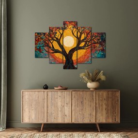 Kép - Nap az élet fájának koronájában (150x105 cm)