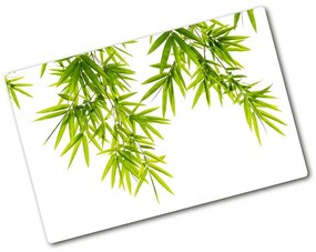 Üveg vágódeszka Bambusz levelek pl-ko-80x52-f-81471407