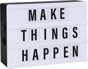 BLOCKBUSTER 15 x 11 cm világító doboz (A6)