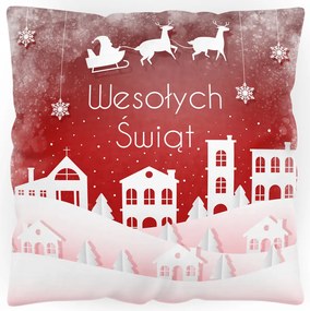 Karácsonyi Dekorációs Párnahuzat 40x40 Jancsi Karácsonyi Ajándék Párnahuzat