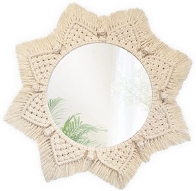 Boho fali tükör 53CM 322048