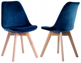 Étkezőszékek 4db Skandináv stílus Blue Glamor