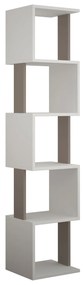 könyvespolc Piri - White, Light Mocha