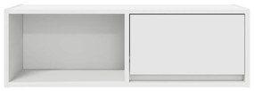 fehér szerelt fa TV-szekrény 80x31x25,5 cm