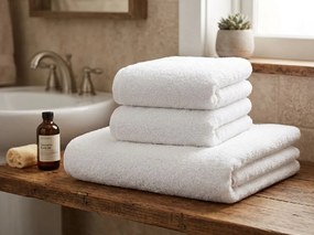 Törölköző NORIELLE 50x90 cm fehér, 100% pamut