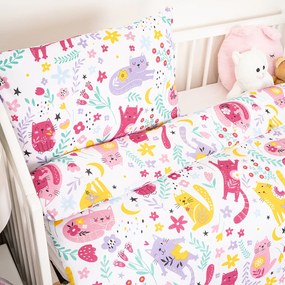 4Home Gyermek pamut ágynemű Playful Paws, 100 x135 cm, 40 x 60 cm, 100 x 135 cm, 40 x 60 cm