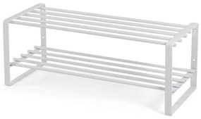 Fehér fém cipőtartó Rex – Spinder Design