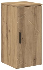 Fürdőszoba bútor szett 5 pcs kézműves tölgy 61 x 35 x 64 cm