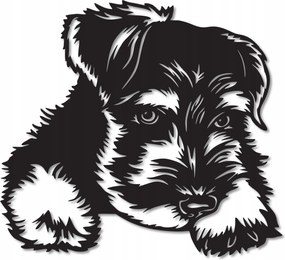 Kutya Áttört Kép Fali Dekoráció Nappaliba Kutya Fali Dekoráció 3D