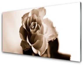 Üvegkép Rózsa Virág Plant 100x50 cm