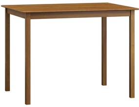 Téglalap alakú asztal c1 tölgy 80x50 cm