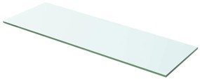 60x15 cm átlátszó panel üvegpolc