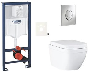 Fali WC szett GROHE Euro Ceramic előtétfalas szereléshez SIKOGRSEUSA