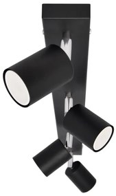 LED Spotlámpa TUNE 4xGU10/4,8W/230V fekete