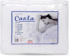 Antiallergén paplan 155x200 carla egész éves meleg gyerekeknek, felnőtteknek