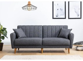 Aqua Dark Grey kinyitható kanapé