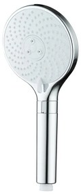 WENKO 26362100 - Vízmegtakarító rendszerű zuhanyfej 12x12 cm, fényes króm/fehér