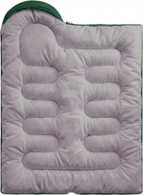 Hálózsák 2 az 1-ben SNOORA 210x75 cm, zöld