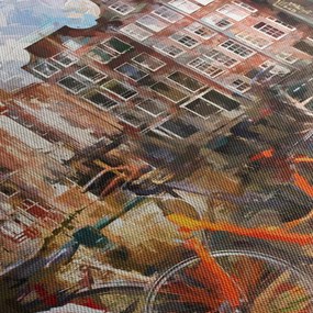 Kép - Amszterdam, festészet (150x105 cm)