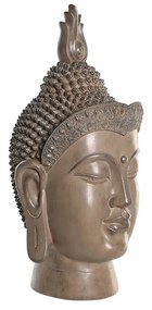 Dekoratív Barna Buddha Figura 58 cm
