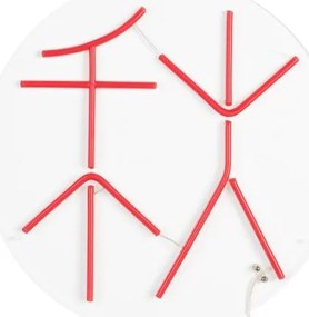 Piros LED neon fénydekoráció Sya – Dutchbone