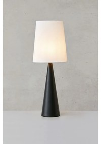 Fekete-fehér asztali lámpa (magasság 64 cm) Conus – Markslöjd