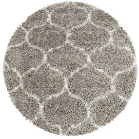 Bézs kerek szőnyeg ø 80 cm Salsa – Ayyildiz Carpets