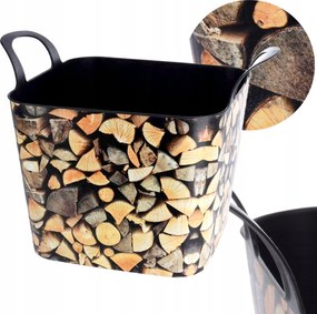 Kandalló fa állvány Fa kosár Kandalló táska 36L