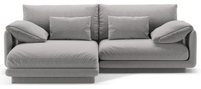 Világosszürke sarokkanapé (bal oldali) Torino – Micadoni Home