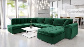 Sarok ülőgarnitúra Beatrice (J) (Magic Velvet 2225-151 + Venus velvet 2941 + Magic Velvet 2225-151). 1059123