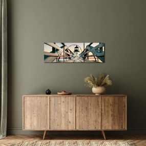 Kép - A mólón (órával) (90x30 cm)