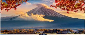 Kép - japán, Fuji hegy (120x50 cm)