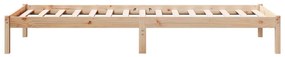 tömör fenyőfa extra hosszú ágykeret matrac nélkül 90 x 210 cm
