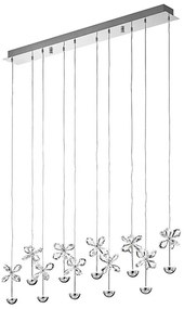 Eglo 93663 - PIANOPOLI LED csillár 10x2,5W 230V, kábelre szerelve