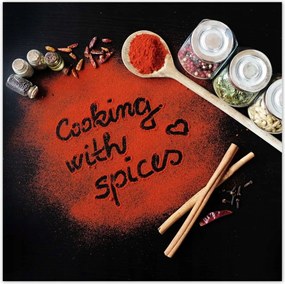 30x30-as poszterek Fűszeres főzés