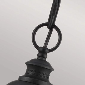 Feiss ENGLISH BRIDLE FE-EB8-L-BLK Függőlámpa 3x60W/E14 IP23