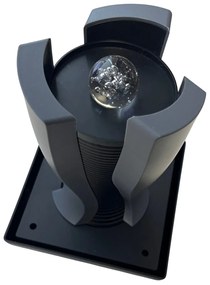 Asztali LED szökőkút kövekkel