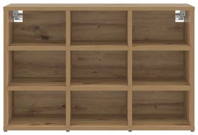 Cipősszekrény kézműves tölgy 77.5 x 30 x 51 cm Faanyag