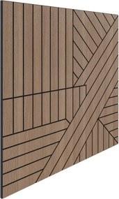 ÁTLÓS NATÚR 60x60 MDF FALPANEL 17MM