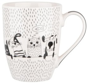 Altom Porcelán bögre Cool Friends, 300 ml