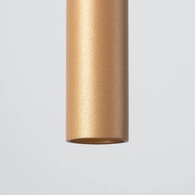 Aranyszínű fém függőlámpa Fideus – Sollux