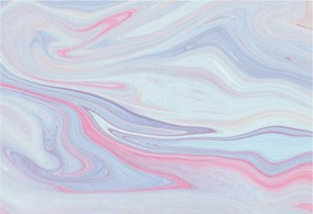 Flizelin tapéta Divatos 3D fali ragasztó Pasztell örvény 152x104 ragasztó