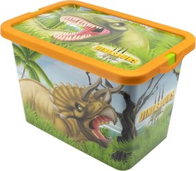 Dinoszaurusz Range műanyag tároló doboz 7 L
