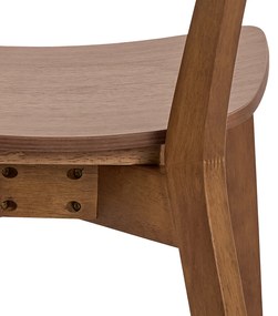 MAZZONI EXPORT ROXY Természetes Dió - RETRO FA SZÉK NAPPALIBA ÉTKEZŐBE KONYHÁBA