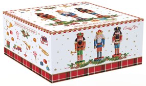 Porcelán diótörő teás csésze + alj Vintage Nutcracker